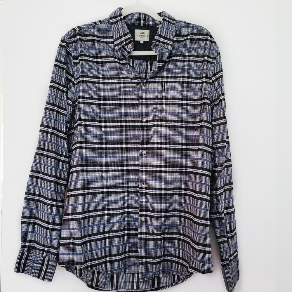 Ben Sherman ✨️ Mens Button Down Shirt Size Large